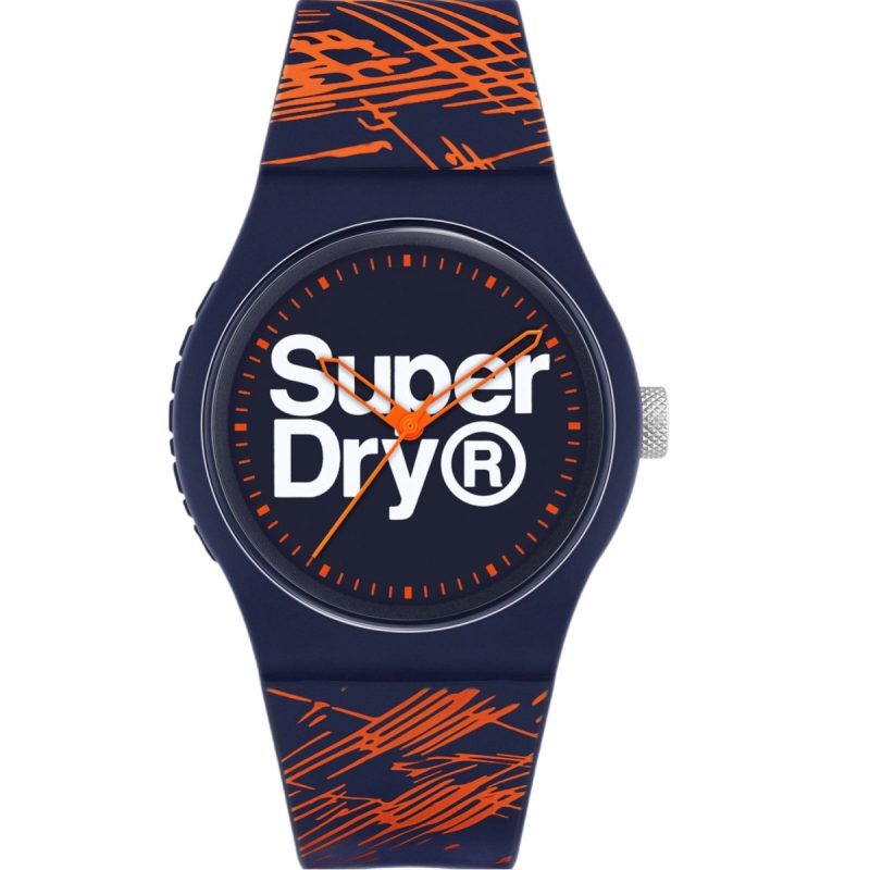 Superdry Two Tone Silicone Strap