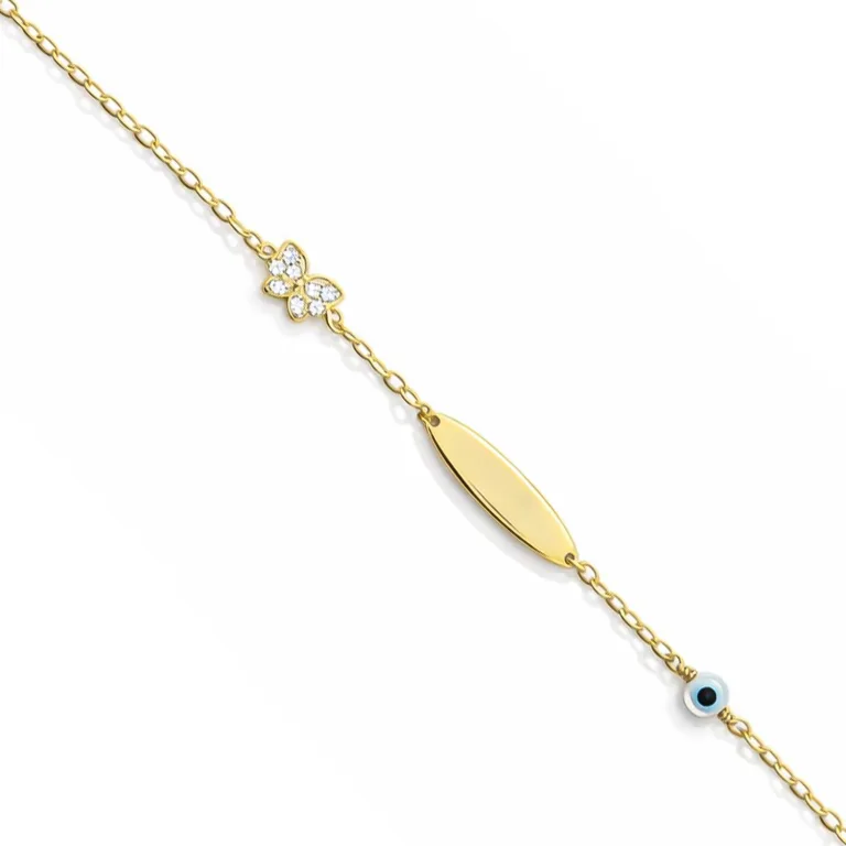 Chrisi Paidiki Taftotita me Petalouda Zircon kai Mataki K9