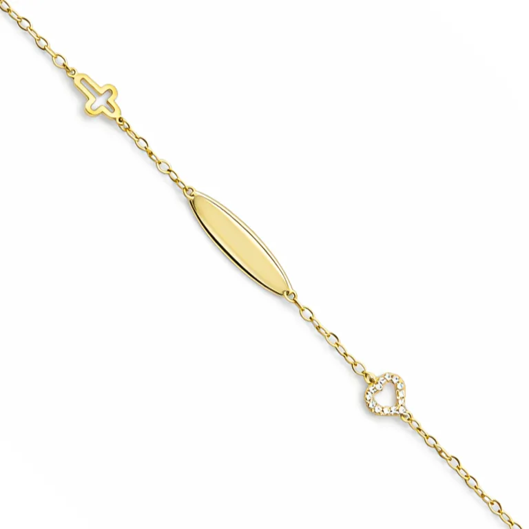 Chrisi Paidiki Taftotita me Kardia Zircon kai Diatrito Stavro