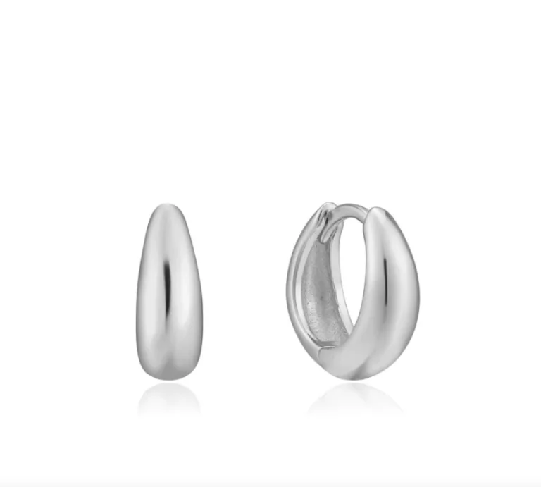 Ασημένια επιχρυσωμένα σκουλαρίκια ANIA HAIE E024-03H