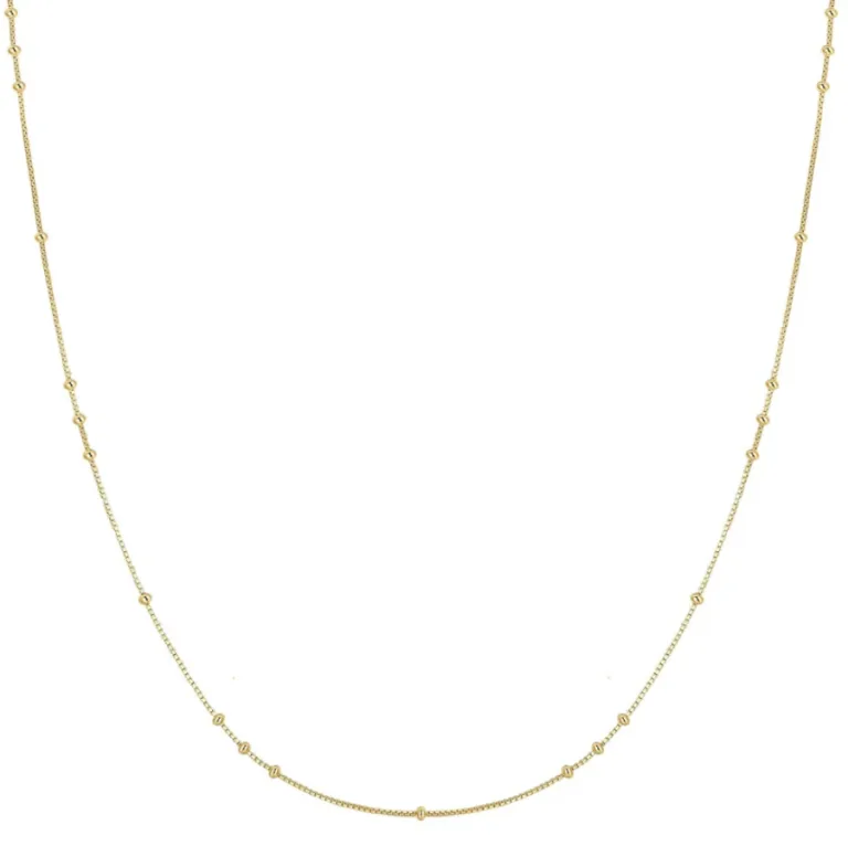 Ασημένιο επιχρυσωμένο κολιέ ANIA HAIE N066-02G