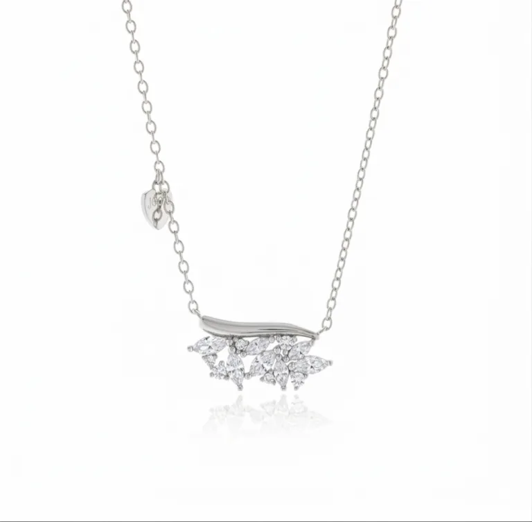 Ασημένιο κολιέ JOOLS με πέτρες ζιργκόν JSN3420.1