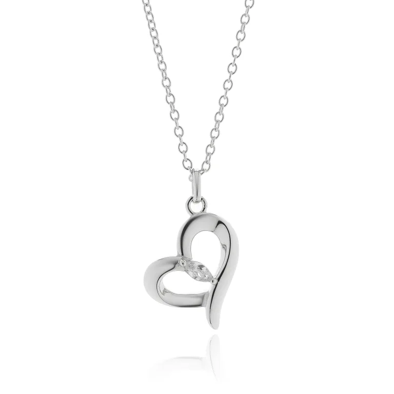 Ασημένιο κολιέ JOOLS με πέτρες ζιργκόν MT2434-P.1