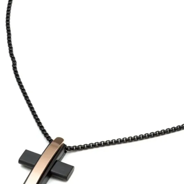 U.S POLO ASSN κολιέ από ανοξείδωτο ατσάλι Black JW6009NK