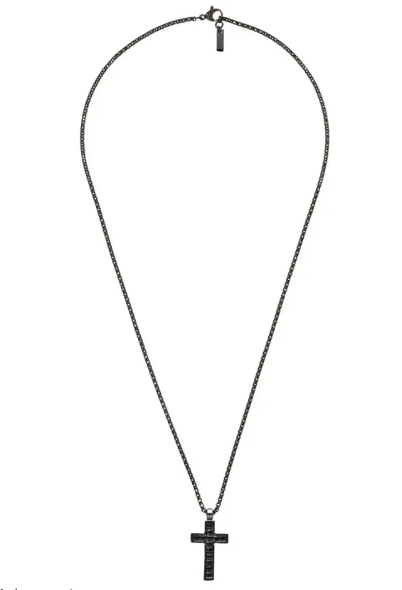 U.S POLO ASSN κολιέ από ανοξείδωτο ατσάλι Black JW6039NK