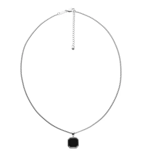 U.S POLO ASSN κολιέ από ανοξείδωτο ατσάλι Silver JW6069NK