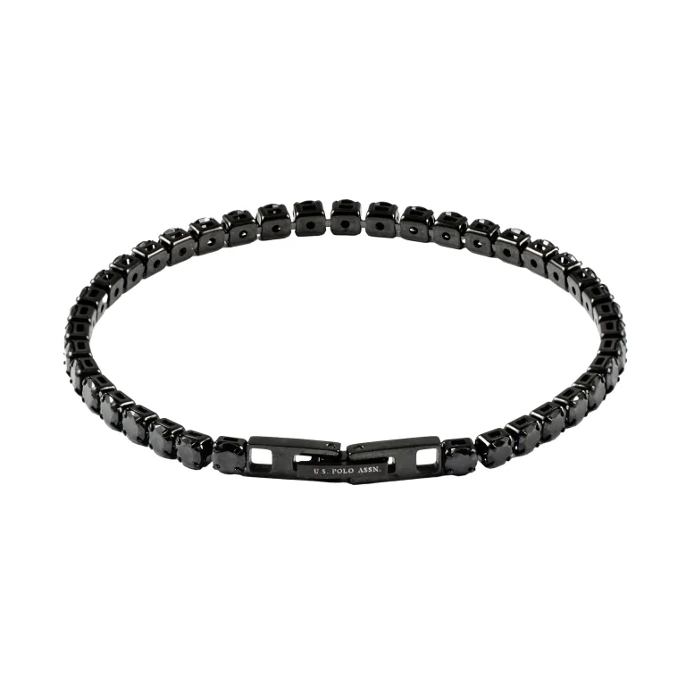 U.S POLO ASSN βραχιόλι από ανοξείδωτο ατσάλι Black JW9291BR