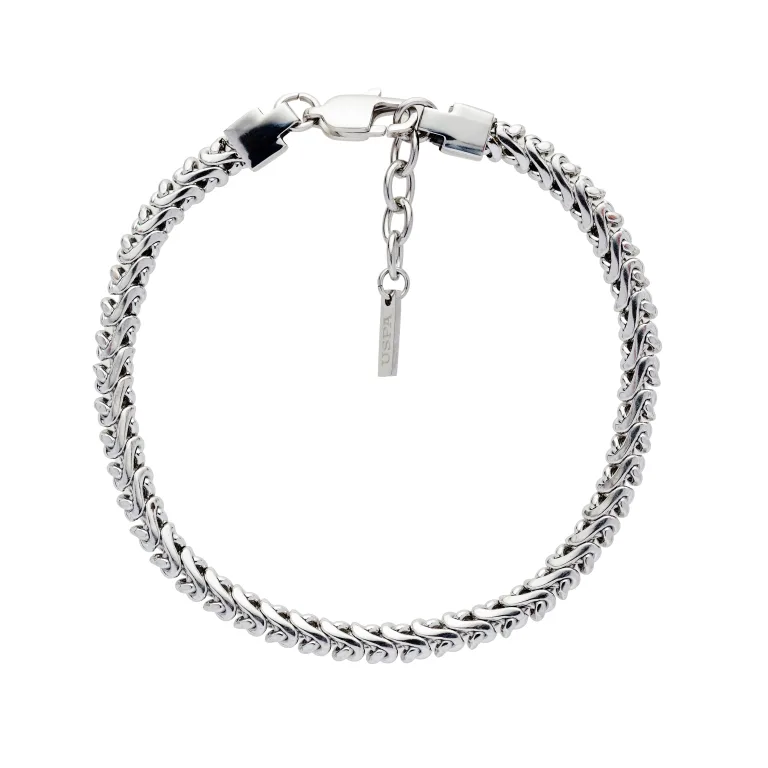 U.S POLO ASSN βραχιόλι από ανοξείδωτο ατσάλι Silver JW9329BR