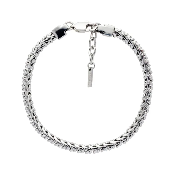 U.S POLO ASSN βραχιόλι από ανοξείδωτο ατσάλι Silver JW9329BR