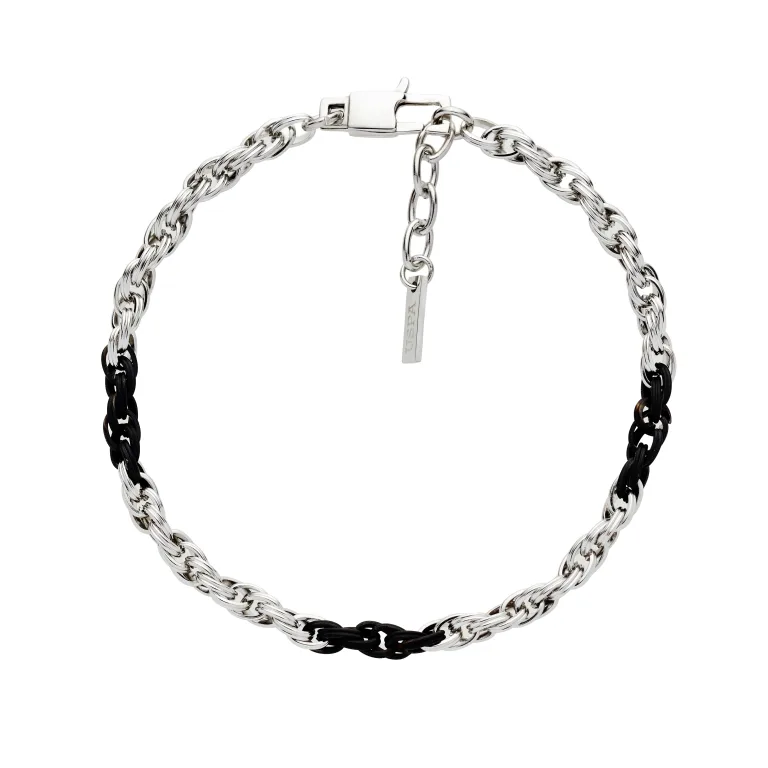 U.S POLO ASSN βραχιόλι από ανοξείδωτο ατσάλι Silver JW9349BR