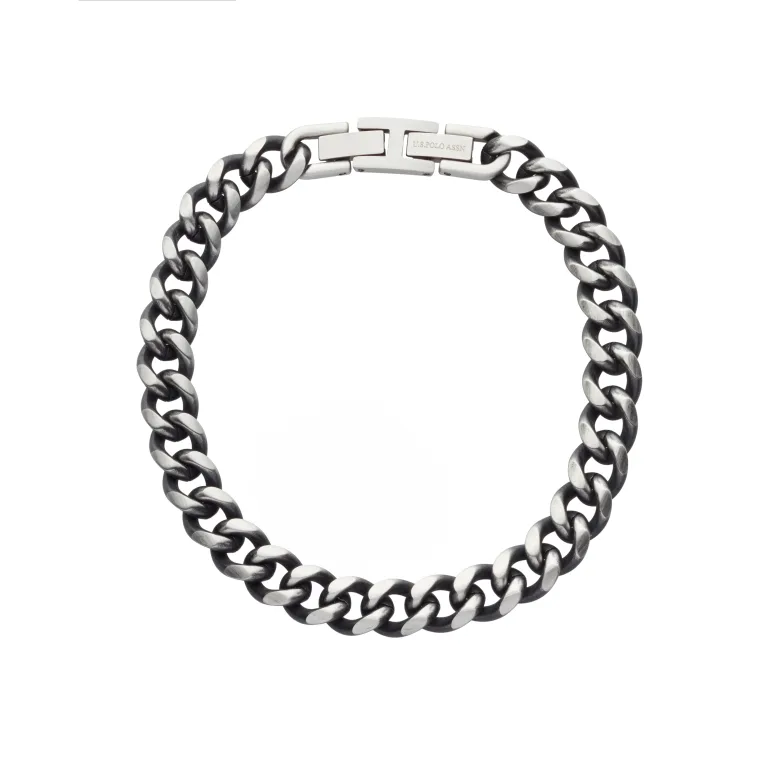 U.S POLO βραχιόλι από ανοξείδωτο ατσάλι Silver JW9274BR