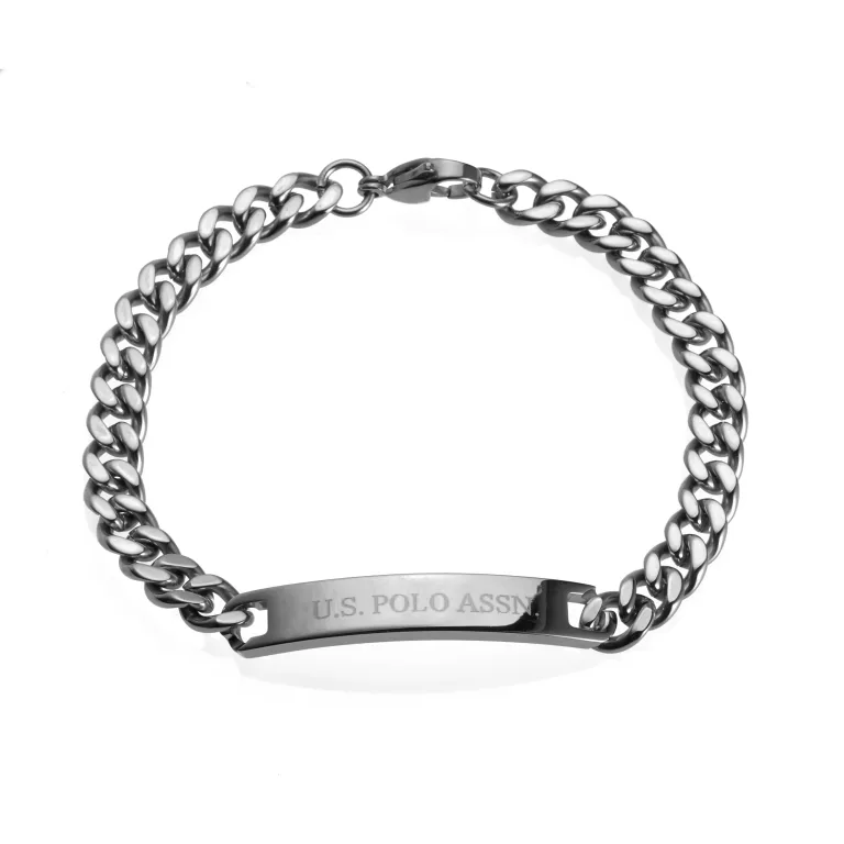 U.S POLO βραχιόλι από ανοξείδωτο ατσάλι Silver JW9310BR