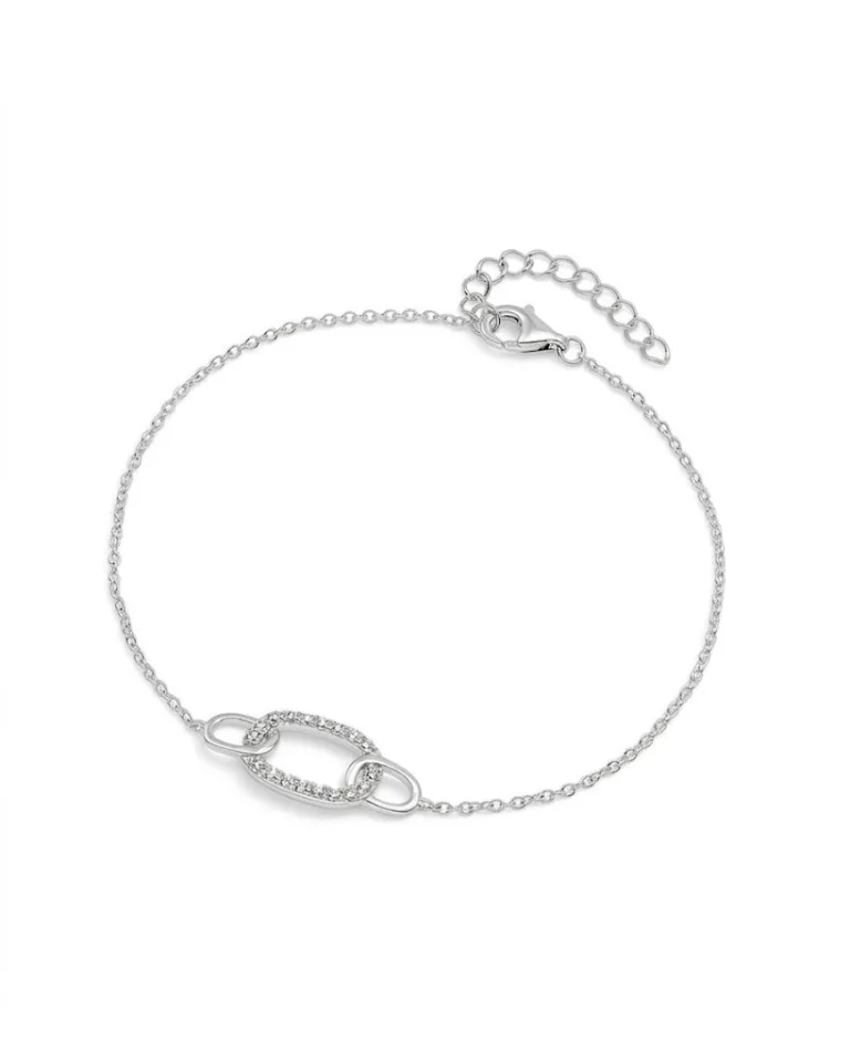 Ασημένιο βραχιόλι VOGUE με πέτρες ζιργκόν Ασημένιο βραχιόλι VOGUE με πέτρες ζιργκόν 20171581313