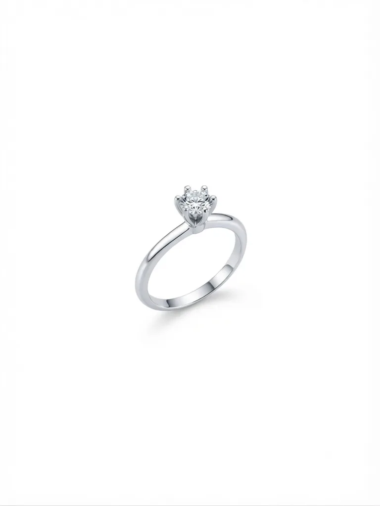 Μονόπετρο δαχτυλίδι με διαμάντι 0.35ct